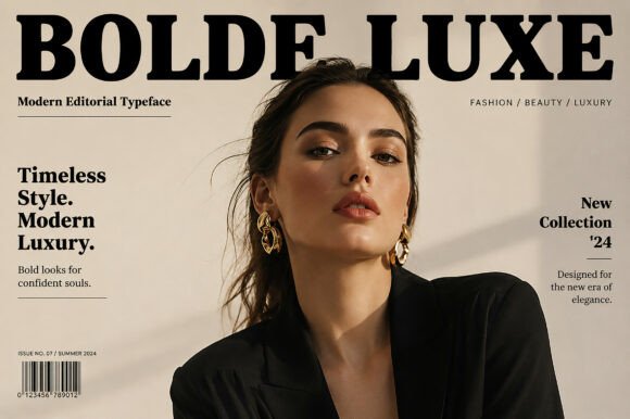 Bolde Luxe: The Serif Font That Commands Attention