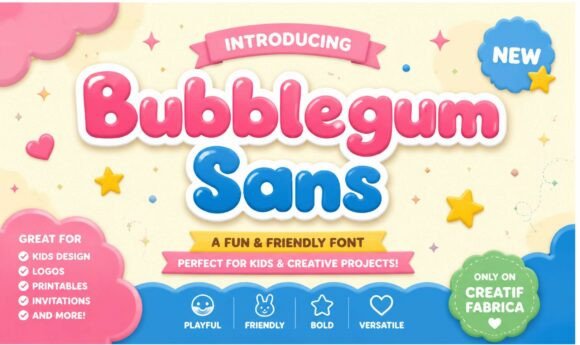 Bubblegum Sans: Infusing Joy into Your Creative Projects