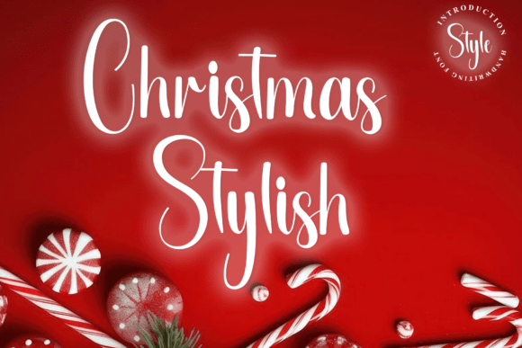 Christmas Stylish: The Art of Elegant Script Typography