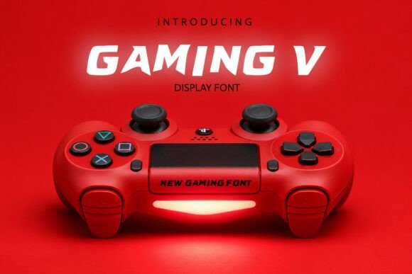 Gaming V: A Typeface Built for Esports and High-Impact Branding
