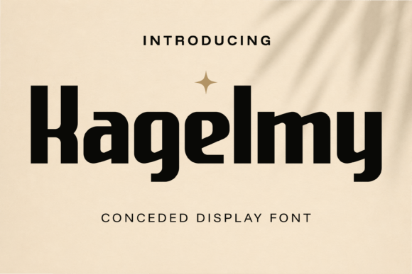Kagelmy: Command Attention with a Modern Condensed Display Font