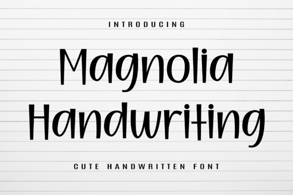 Magnolia Handwriting: A Versatile Font for Authentic Design