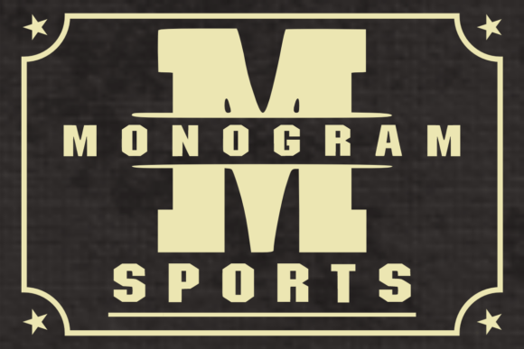 Monogram Sports: Crafting Bold Athletic & Varsity Designs