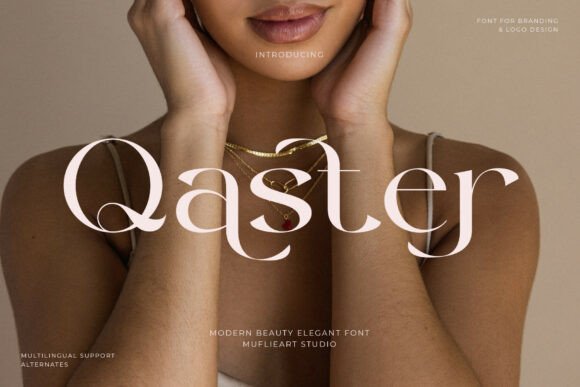 Qaster: Where Classical Serif Meets Calligraphic Flow