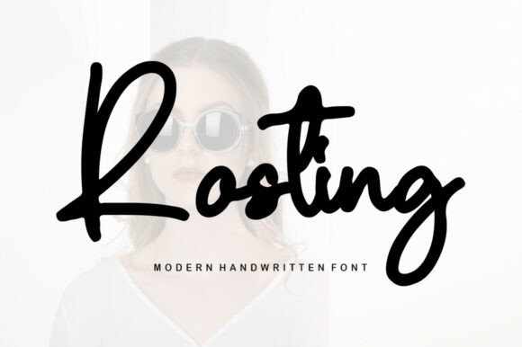 Rosting: The Handwritten Font That Feels Like a Personal Note