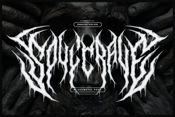 Soulcrave: The Aggressive Display Font for Dark Aesthetics